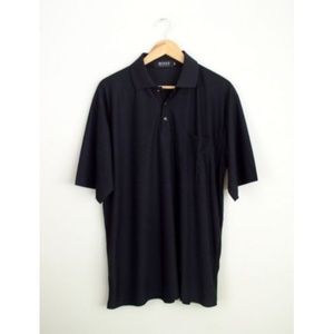 hugo boss silk polo shirt